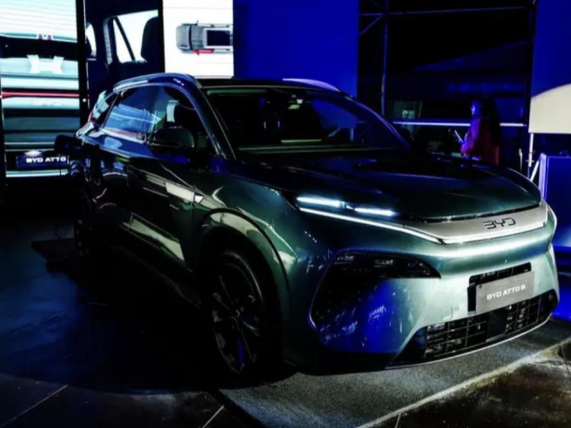 比亚迪海狮07EV/唐L登陆智利 拓展SUV新能源矩阵