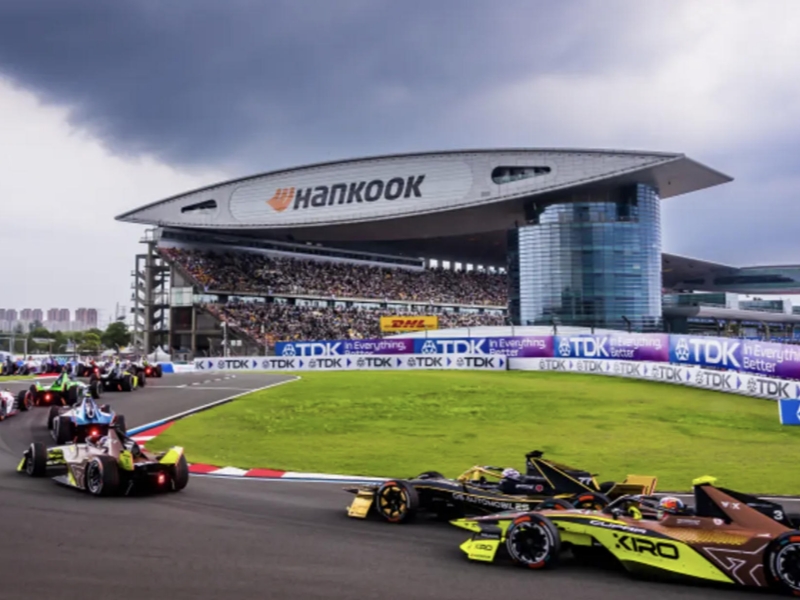 Hankook iON Race Tires Power Formula E Shanghai Round, Optimized for Variable Track Conditions