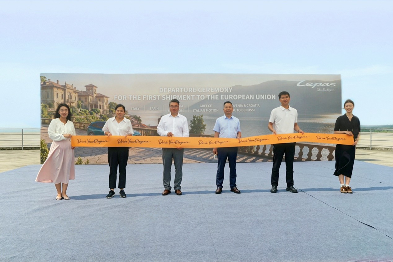 LEPAS L8 Sets Sail for Six European Countries – Expanding in the Global NEV Market with Elegance