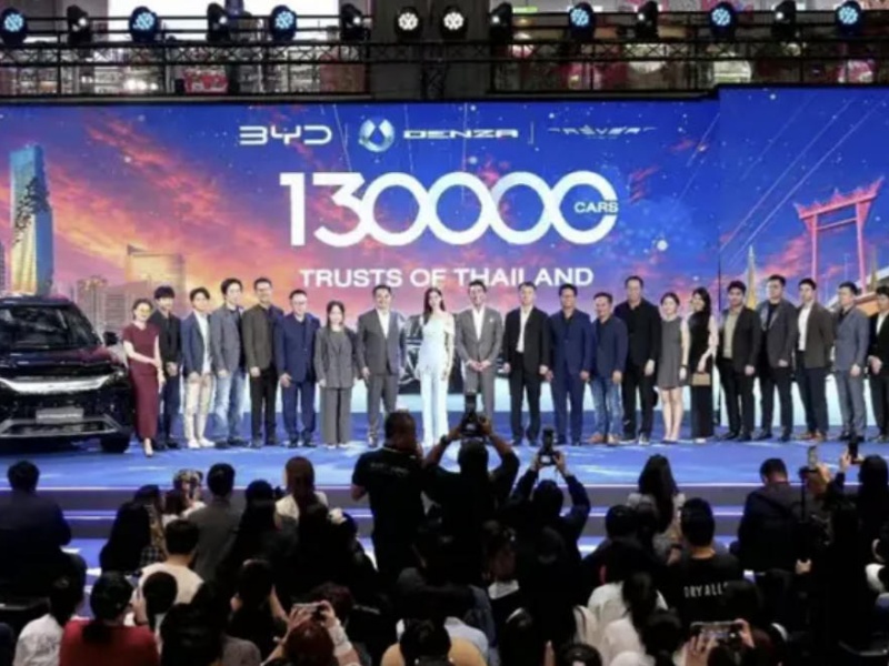 比亚迪泰国累计交付破13万 新车型同步开启预售
