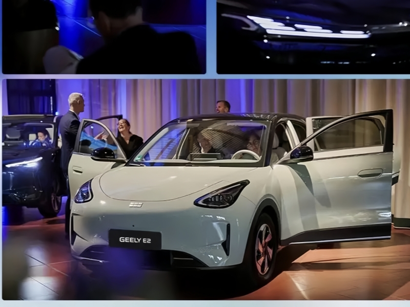 Geely Enters Swiss Market, Three Models Unveiled in Zurich