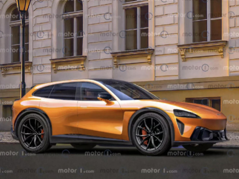 McLaren\'s First SUV Renderings Released, Expected to Debut in 2028