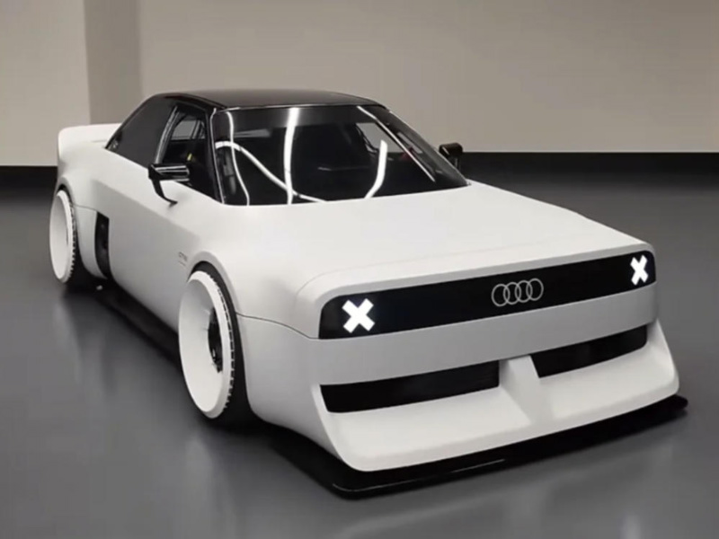 Audi GT50 Concept Car Unveiled to Celebrate 50th Anniversary of Inline-Five-Cylinder Engine