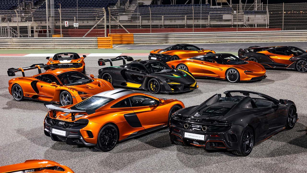 Величайшая частная коллекция McLaren выставлена на продажу