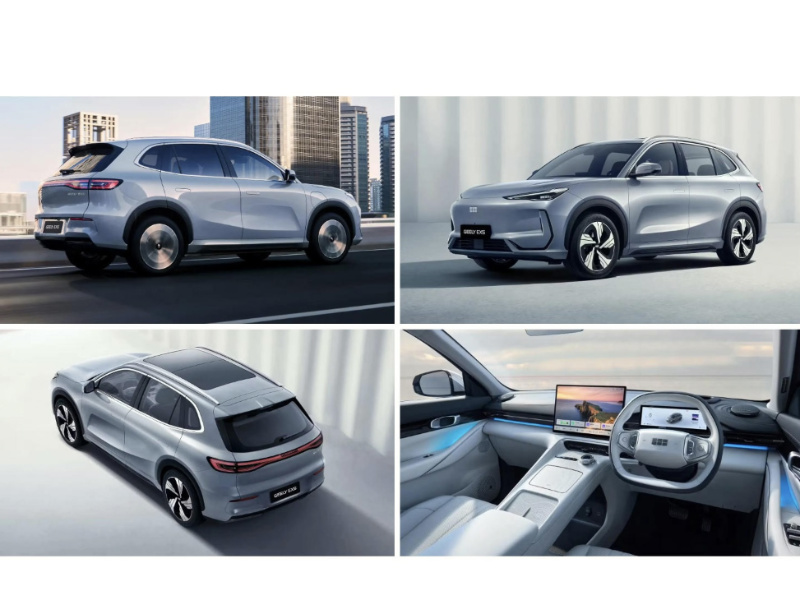 Geely EX5 Joins Ranks of Chinese EVs with 5-Star Safety Rating