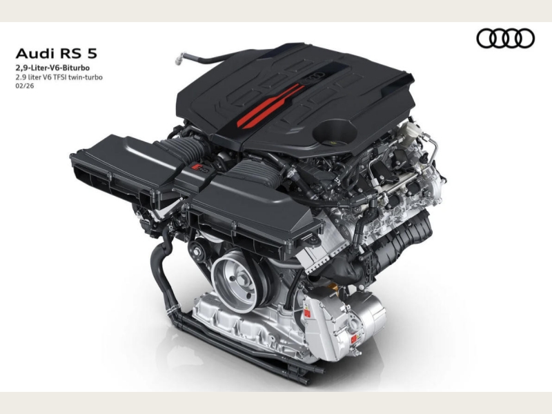 New Audi RS5 Technical Analysis：The Evolution of “the Suit-Wearing Brute”