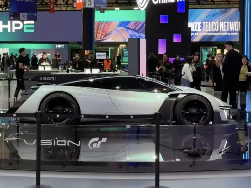 Xiaomi Vision Gran Turismo Concept Car Makes Its Physical Debut