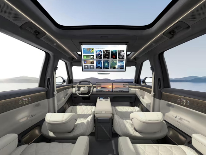 SAIC Volkswagen ID. ERA 9X Interior Official Shots Revealed