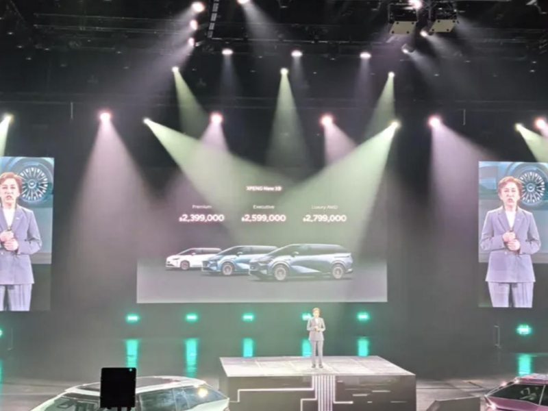 All-New XPeng X9 Launched in Thailand Starting at 2.399M THB