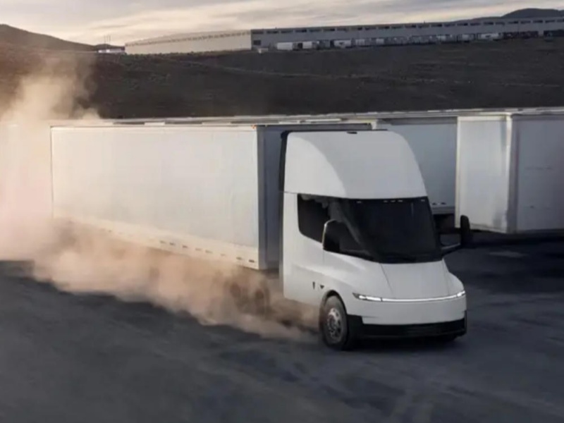 Tesla Semi Enters Mass Production, 9 Years After Unveiling