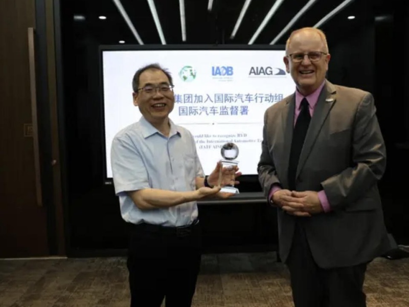 BYD Joins IATF as First Ever NEV Manufacturer Member