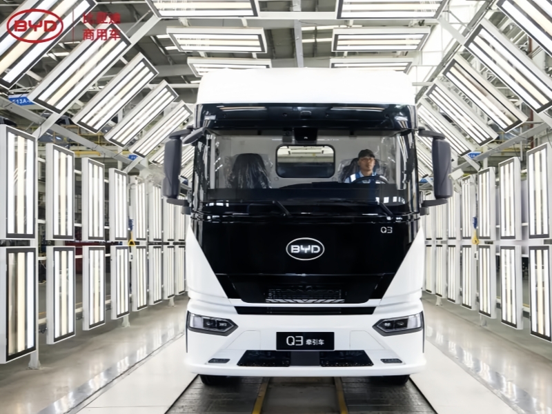 BYD Rolls Out 150,000th NE Commercial Vehicle, Targets Heavy-Duty Trucks